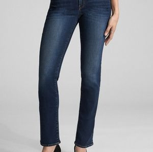 Dark Wash Gap Classic Straight Jeans